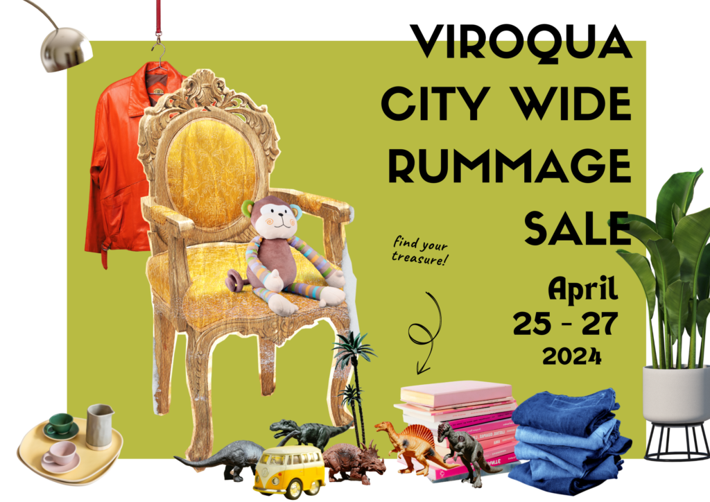 Spring 2024 City-Wide Rummage Sales - Viroqua Chamber